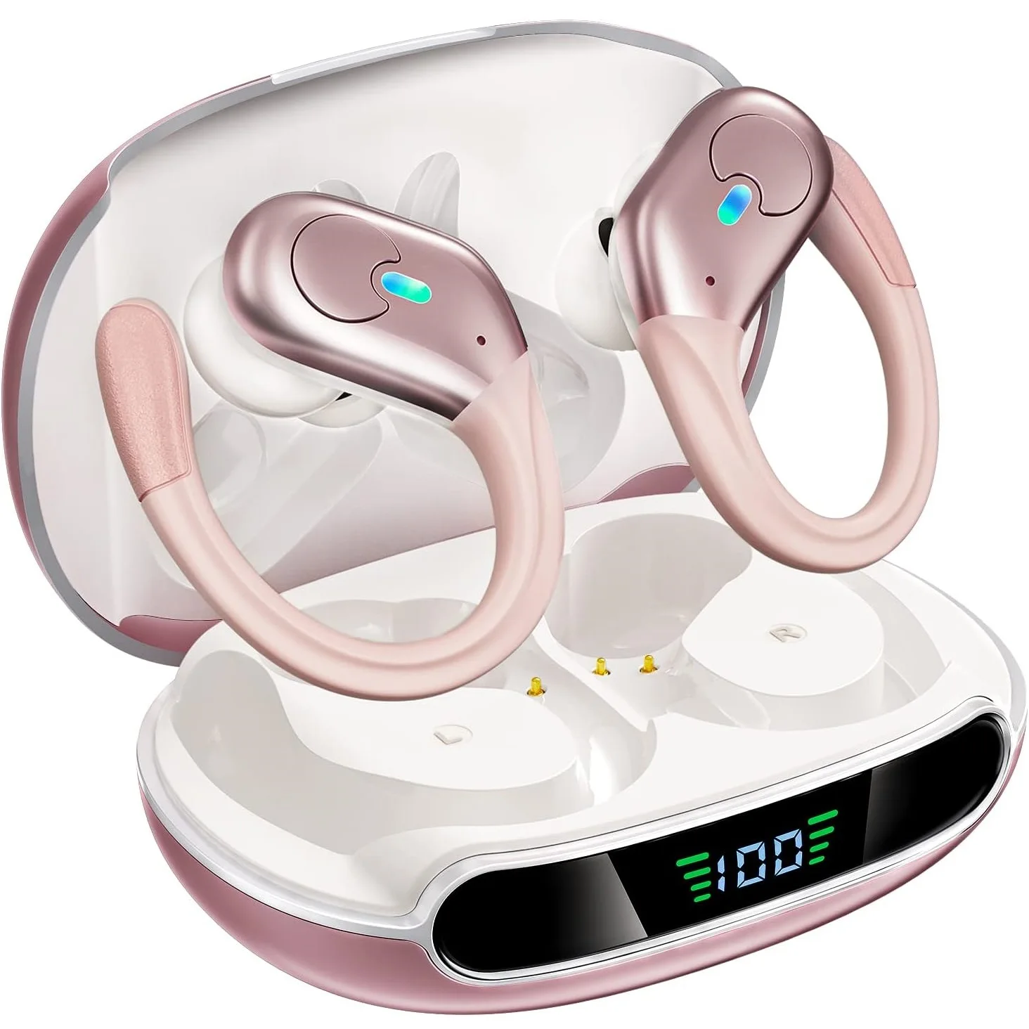 Type C Wired Earphones With Mic - BX30 Bluetooth 6.0 Earphones IPX7 Waterproof