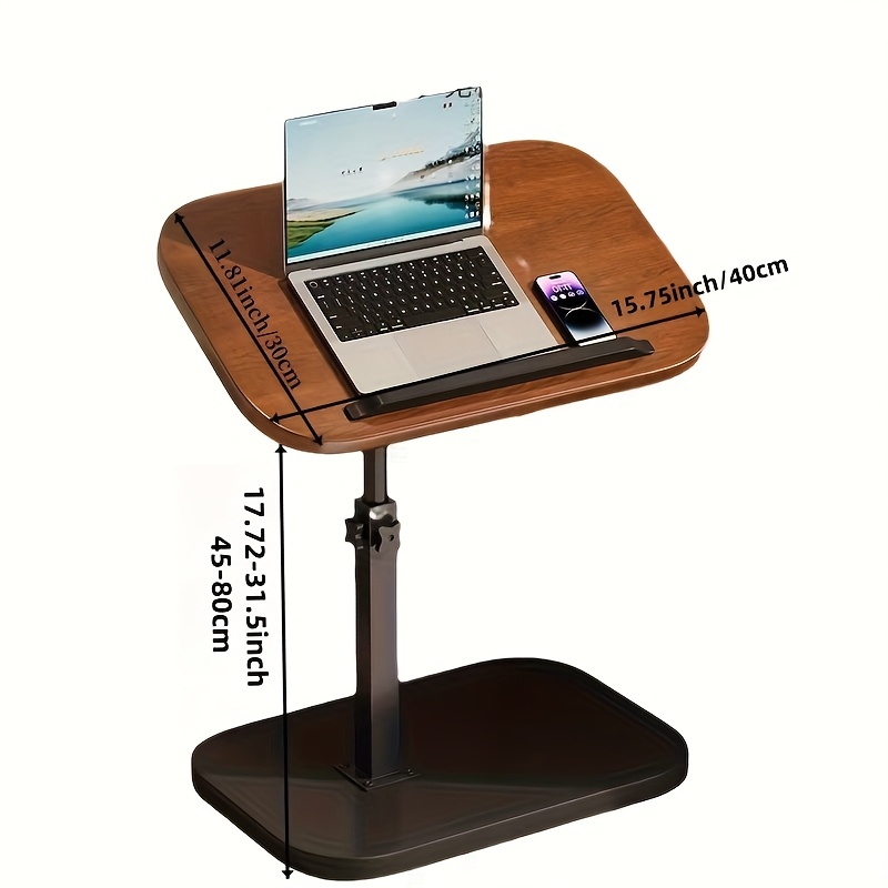 Black Walnut Swivel Laptop Des - Laptops ulasan dan harga