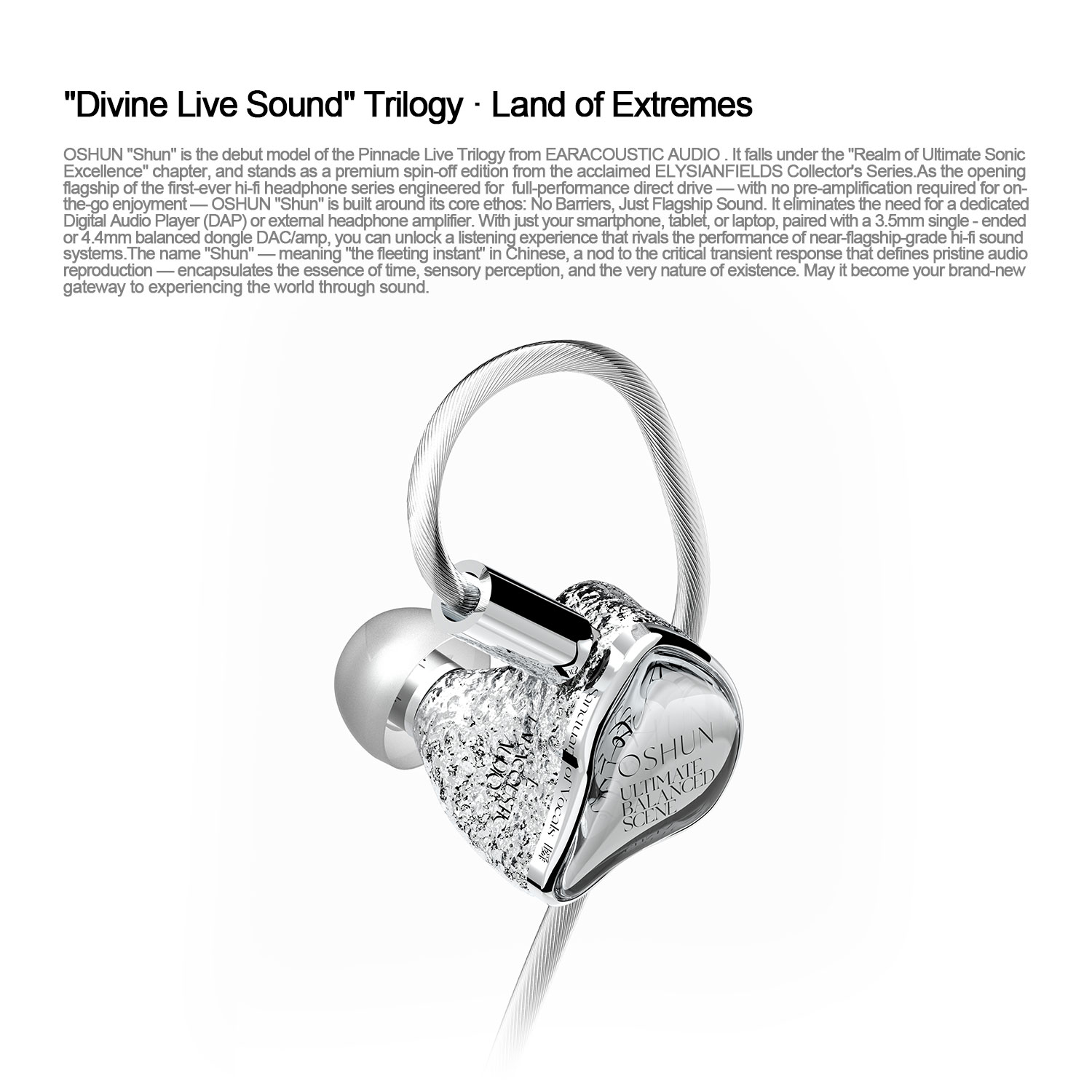 EarAcoustic Oshun Utopia LTD D - Planar Magnetic Iem Earphones ulasan dan harga