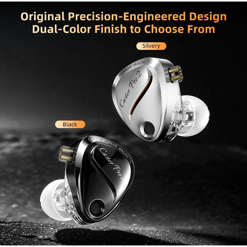 KZ Castor Pro 2 HiFi IEM Earph - Type C Wired Earphones With Mic ulasan dan harga