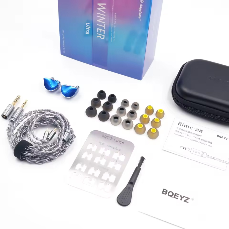 Angelears & BQEYZ Winter Ultra - Planar Magnetic Iem Earphones ulasan dan harga